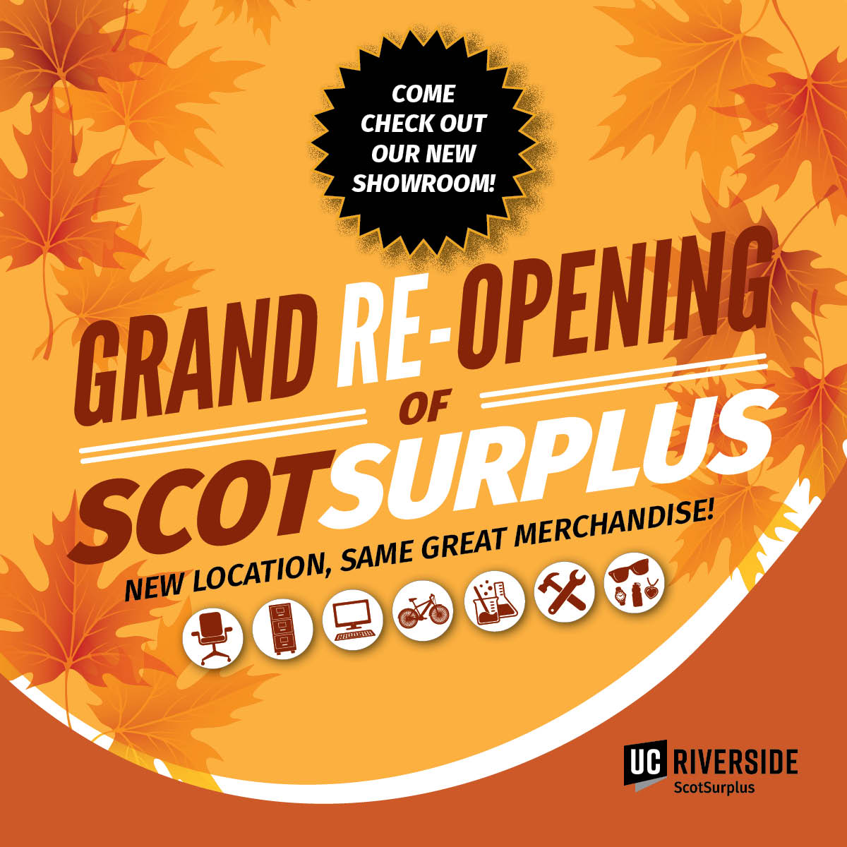 Grand Re-Opening of ScotSurplus
