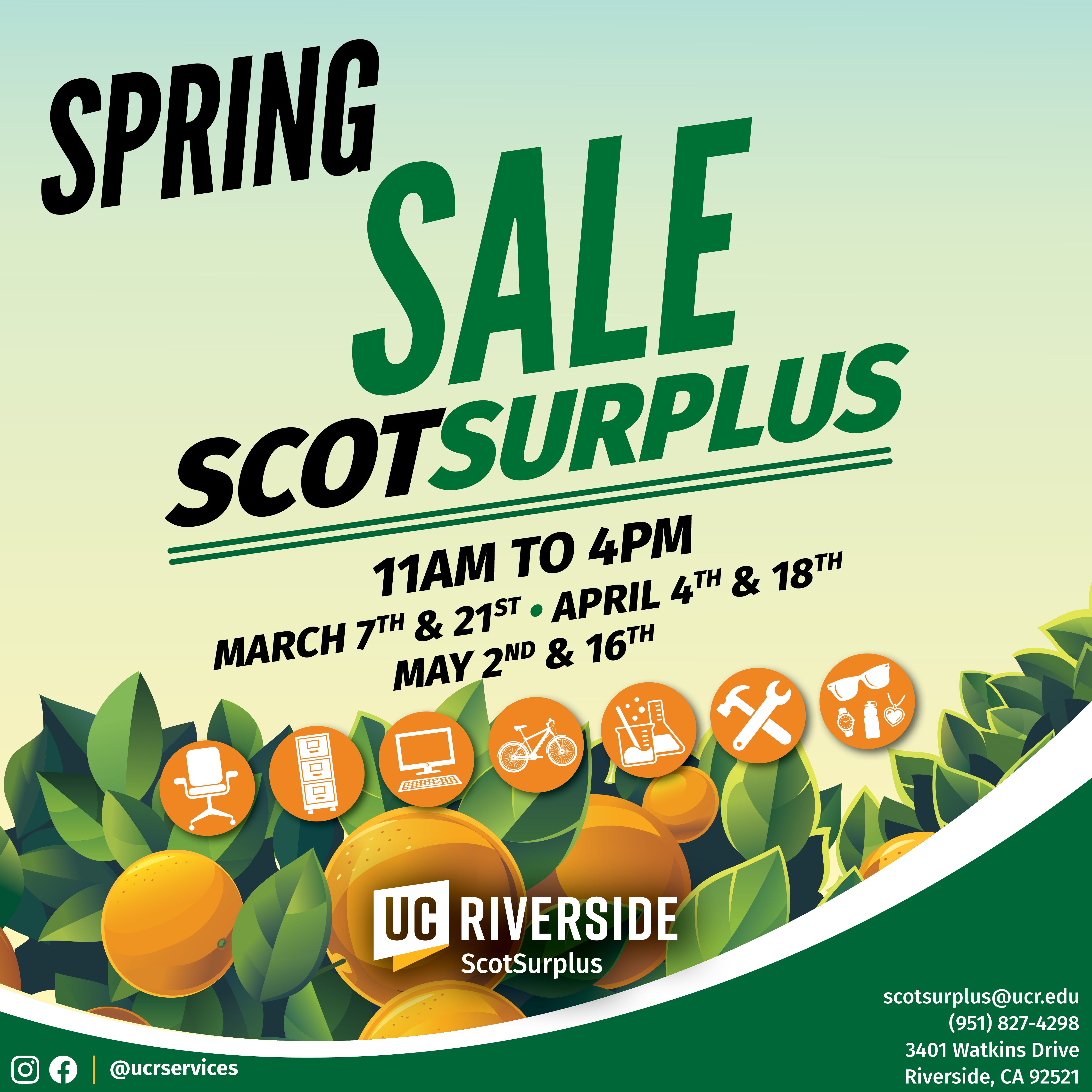ScotSurplus Spring Sales