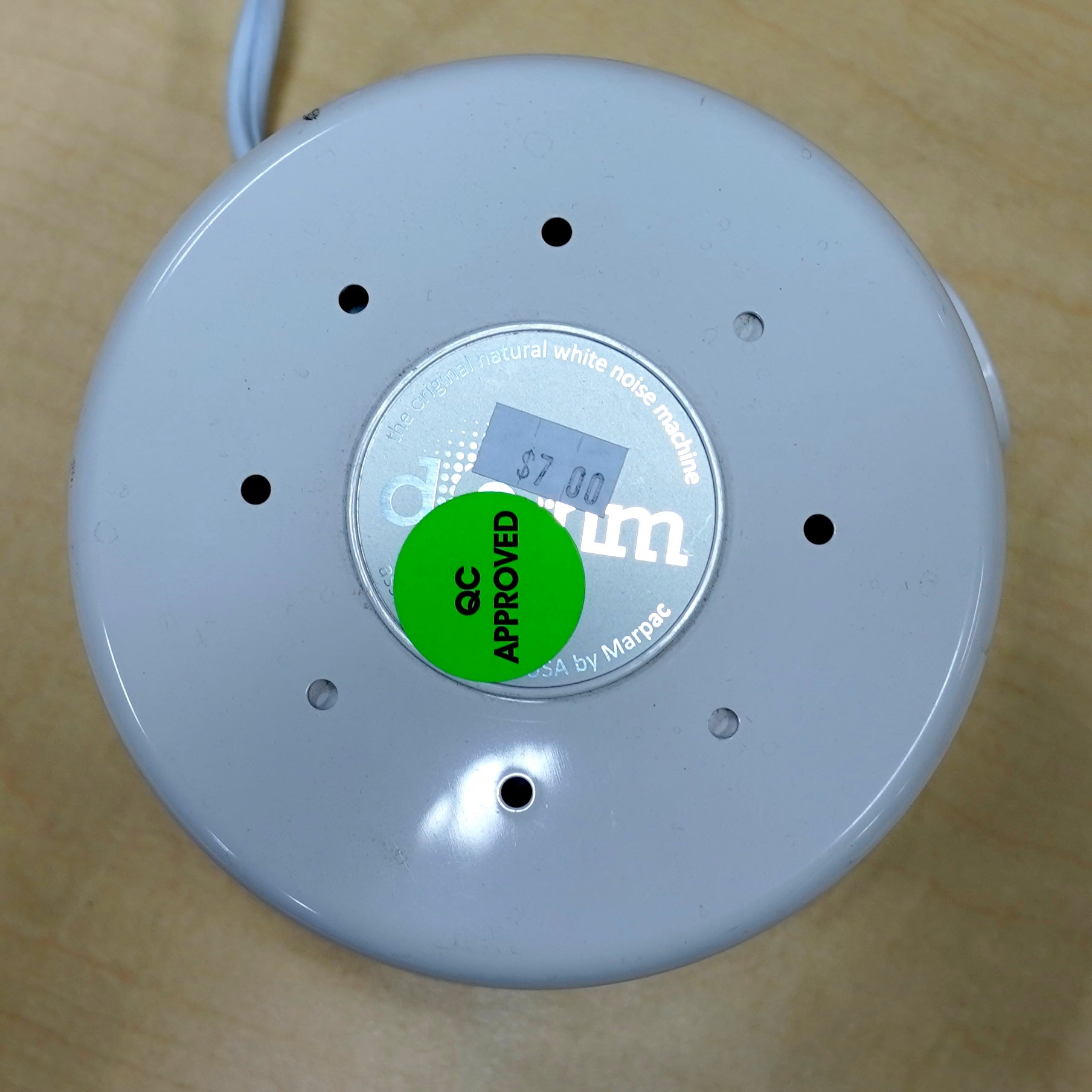 Back to school means back to roommates snoring. Start your sleepmaxxing journey now with this white noise machine.