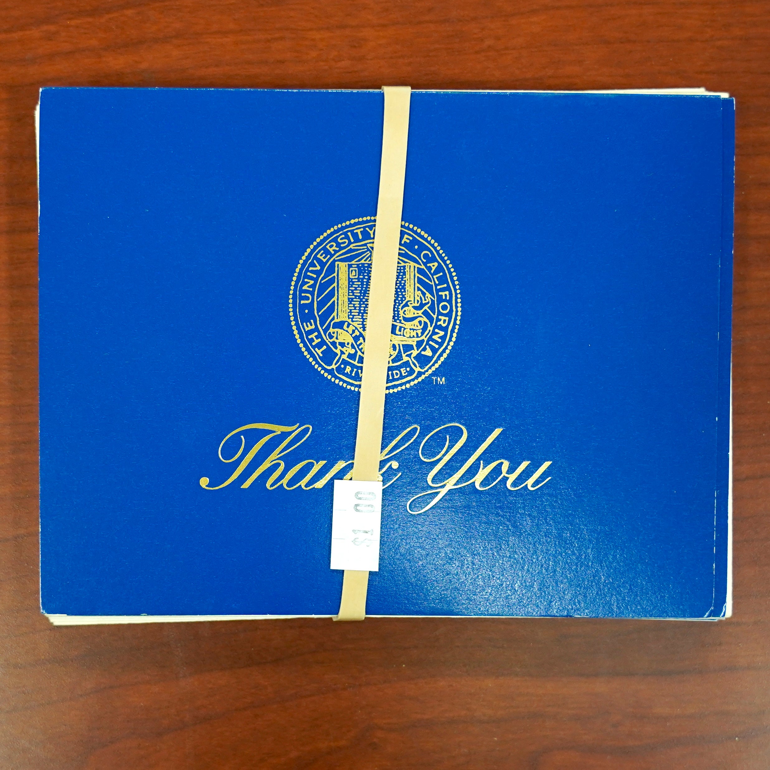 UCR-branded Thank You Cards