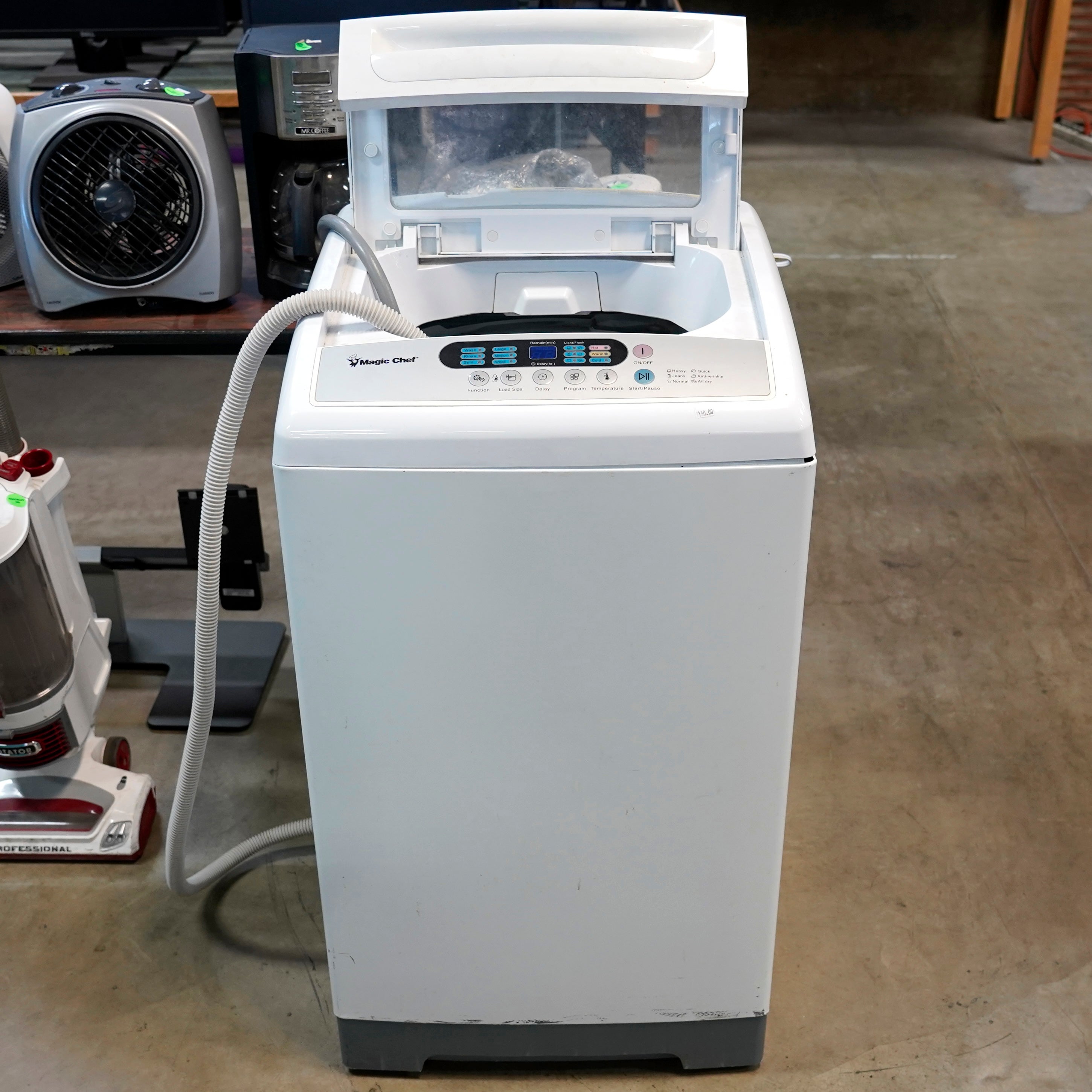 Magic Chef compact washing machine.