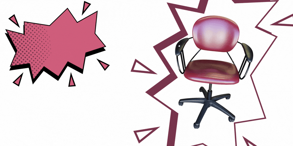 ScotSurplus Blast: 23 Maroon Rolling Chairs for $25 each.