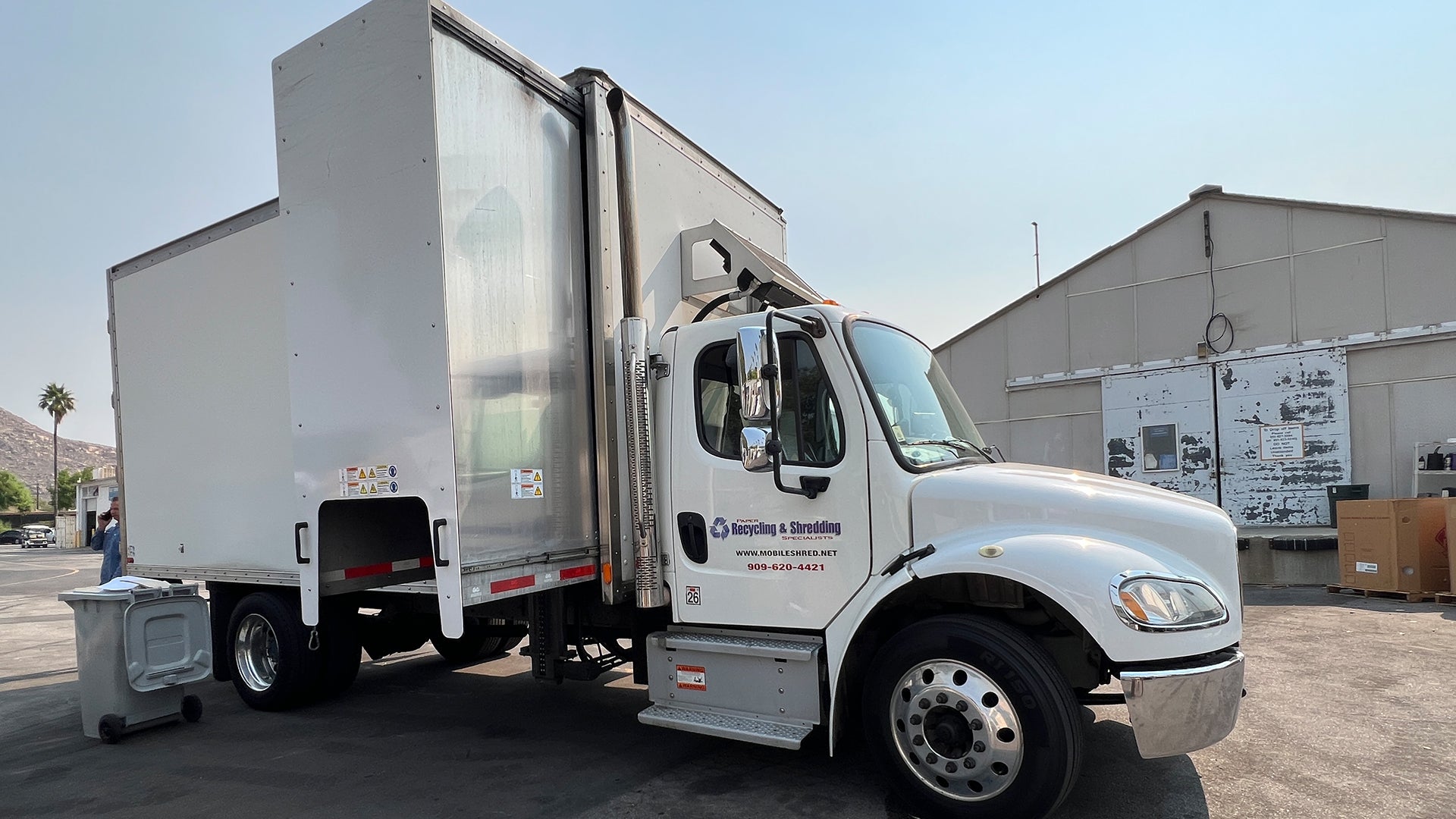 Shredding Truck