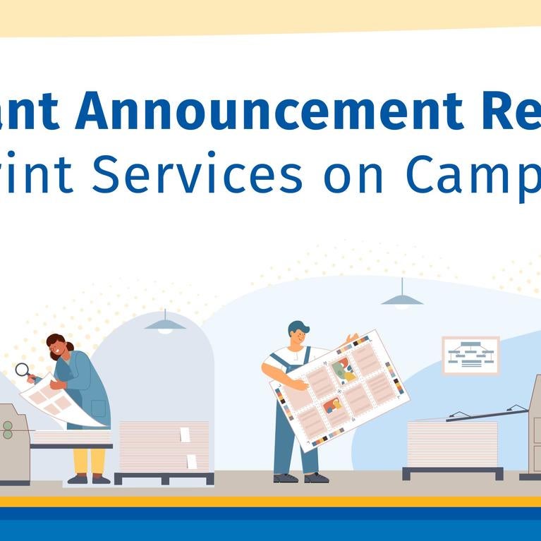 Print Services on Campus