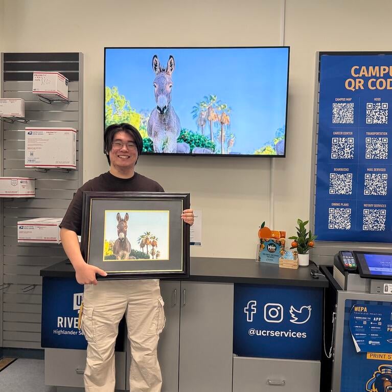 R'Card contest winner Dennis Cha.