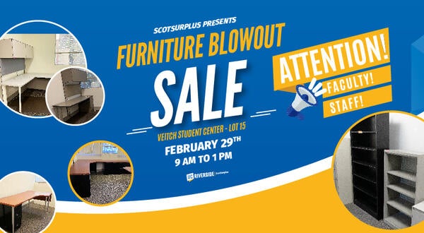 Furniture Blowout Sale