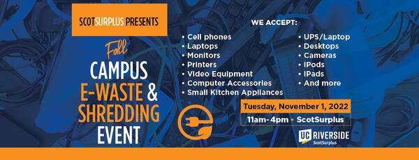 Fall Campus Ewast and Shredding Event