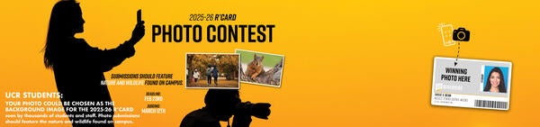 Students have your photo chosen as the background of next year's R'Card