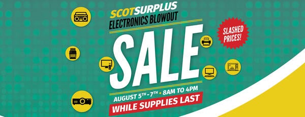 ScotSurplus Electronics Blowout