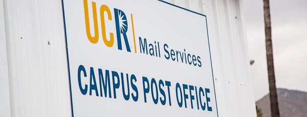 Mail Services Sign Promo