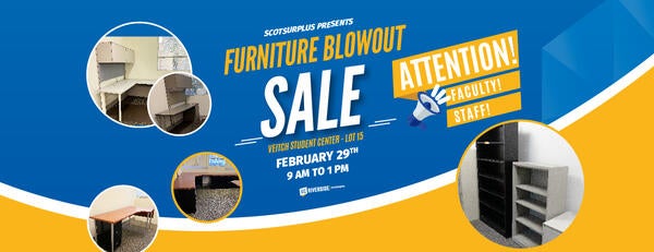 Furniture Blowout Sale