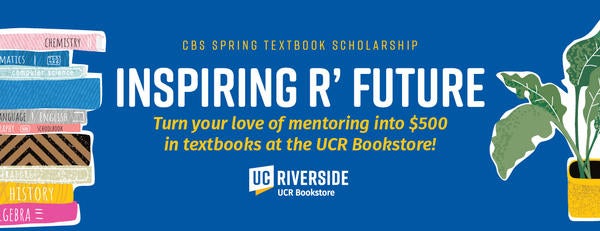 Inspiring R'Future: CBS Spring Textbook Scholarship