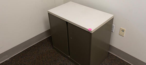 rectangular storage cabinet