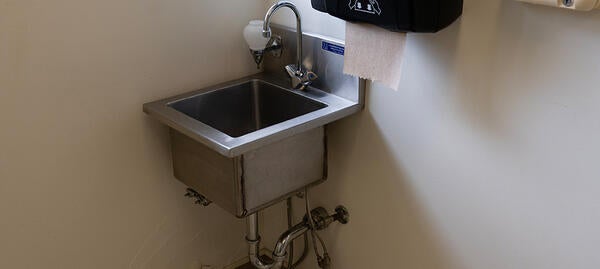 metal sink