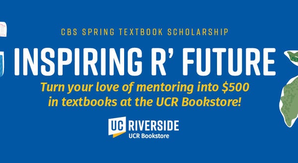 Inspiring R'Future: CBS Spring Textbook Scholarship